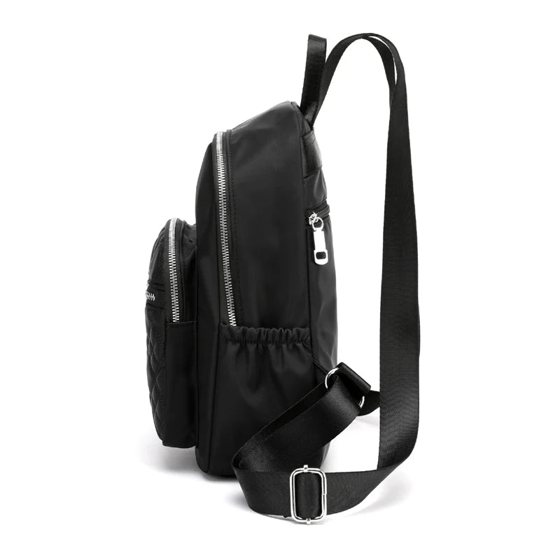 Waterproof Large Capacity Nylon Ladies Backpack
