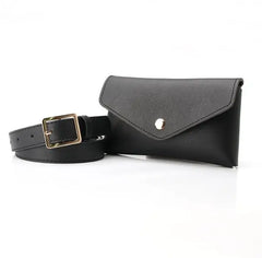 Women's Mini Belt Bag for Phone and Keys, Decorative Waist Belt