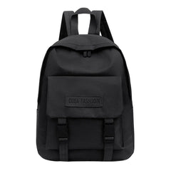 Waterproof Nylon Lady Backpack Girl School Travel Bag Multi-Pocket Backpack