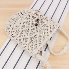 National Wind Woven Bag Retro Straw Beach Holiday Bag