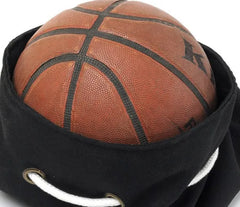 Men Canvas Drawstring Backpack Bucket Bag Unisex Fashionable Sling Backpack