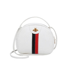 Litchi Little Bee Handbag Casual Small Square Bag