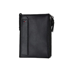 Men's Leather Wallet Purse Crazy Horse Cowhide Wallet W3-132