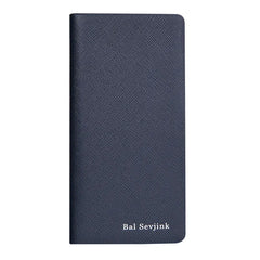 Men's Short Wallet Cross Pattern Multi-Card Large Capacity Wallet