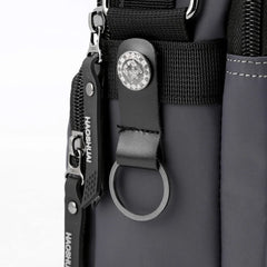 Waterproof Men's Shoulder Bag, Multi-functional Messenger Bag