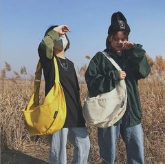 Casual Messenger Bag Solid Dumpling Bag Shoulder Bag