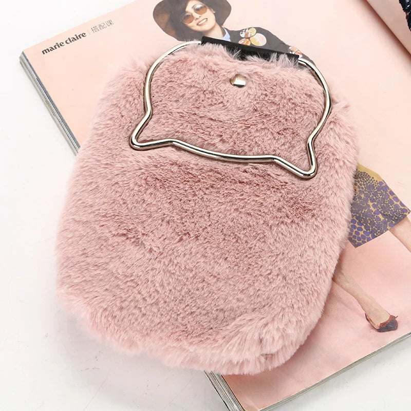 Plush Mobile Phone Bag Evening Dress Handbag