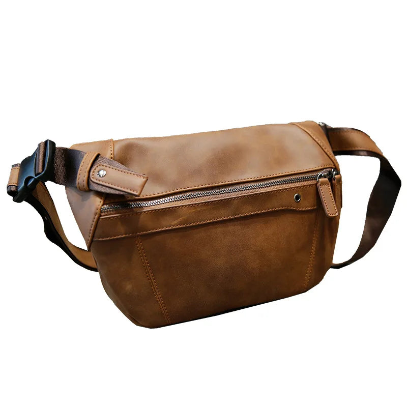 Men's Chest Bag Crossbody One-Shoulder Riding Backpack