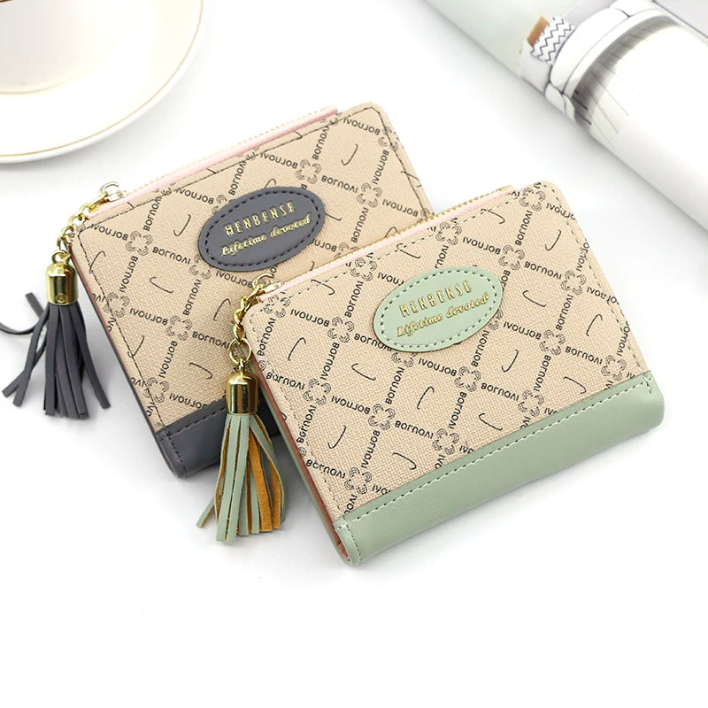 Women's Large Zipper Wallet for Banknotes & Coins