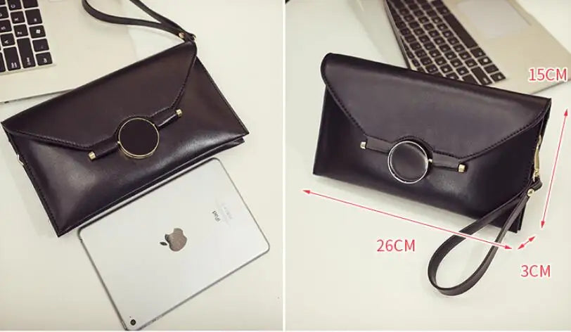 Chain Small Square Bag Envelope Clutch for Women