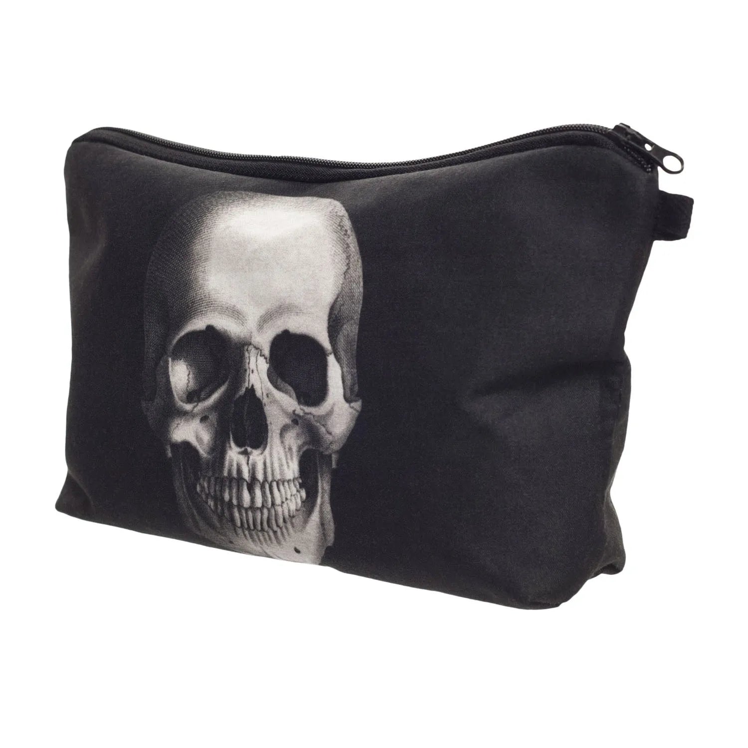 Skull Old-School Handbag Makeup Bag Organizer Kids Stationery Purse