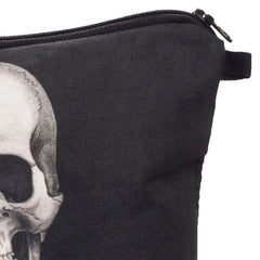 Skull Old-School Handbag Makeup Bag Organizer Kids Stationery Purse