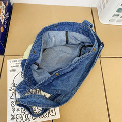 Denim Shoulder Bag Crossbody Phone Bag for Women
