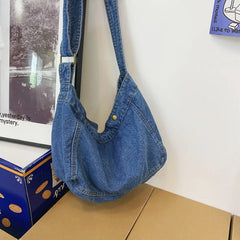 Denim Shoulder Bag Crossbody Phone Bag for Women