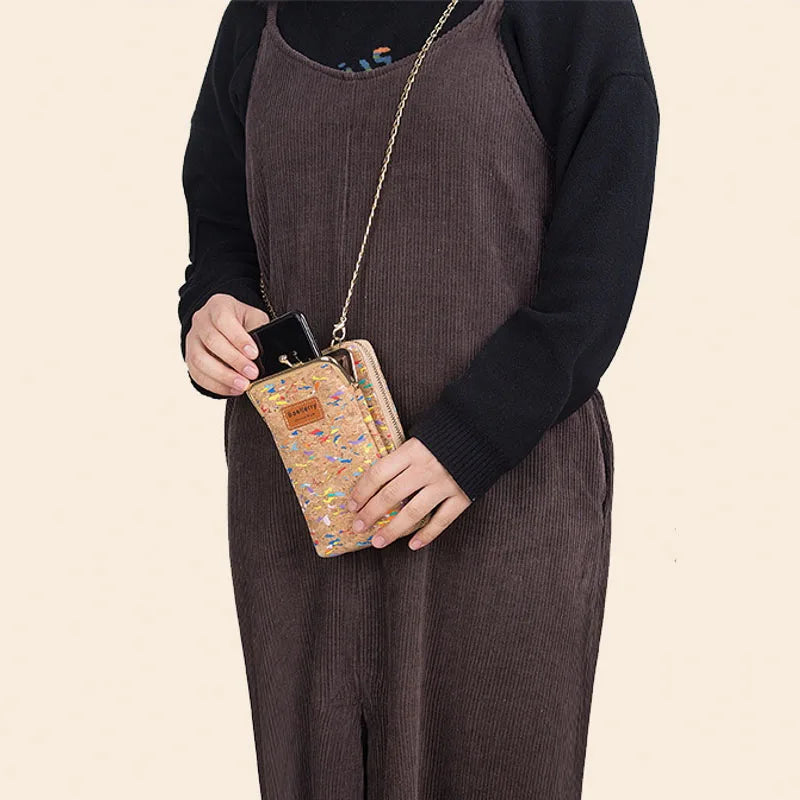 Retro Crossbody Bag Large Capacity Wallet Shoulder Bag