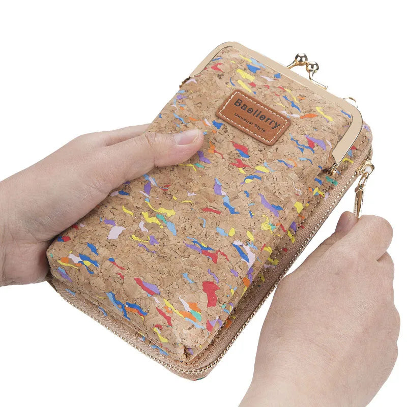 Retro Crossbody Bag Large Capacity Wallet Shoulder Bag