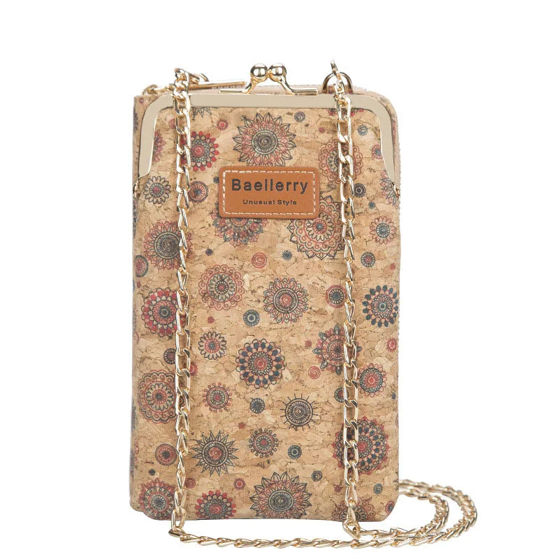 Retro Crossbody Bag Large Capacity Wallet Shoulder Bag