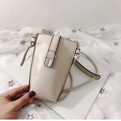 Women Shoulder Bag Rhombus Embroidered Handbag