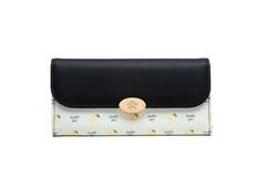 Women's Long Fashion Fruit Print Wallet Clutch