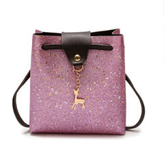 Women's Sequins Deer Shoulder Bag
