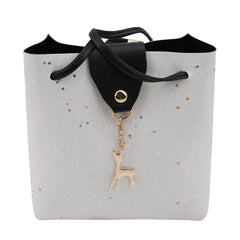 Women's Sequins Deer Shoulder Bag
