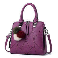 Women's Wild Handbag Shoulder Bag Messenger Bag 26X10X23cm