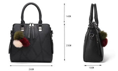 Women's Wild Handbag Shoulder Bag Messenger Bag 26X10X23cm