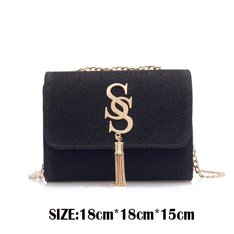 Retro Chain Women's Cross-Body Bag Handbag