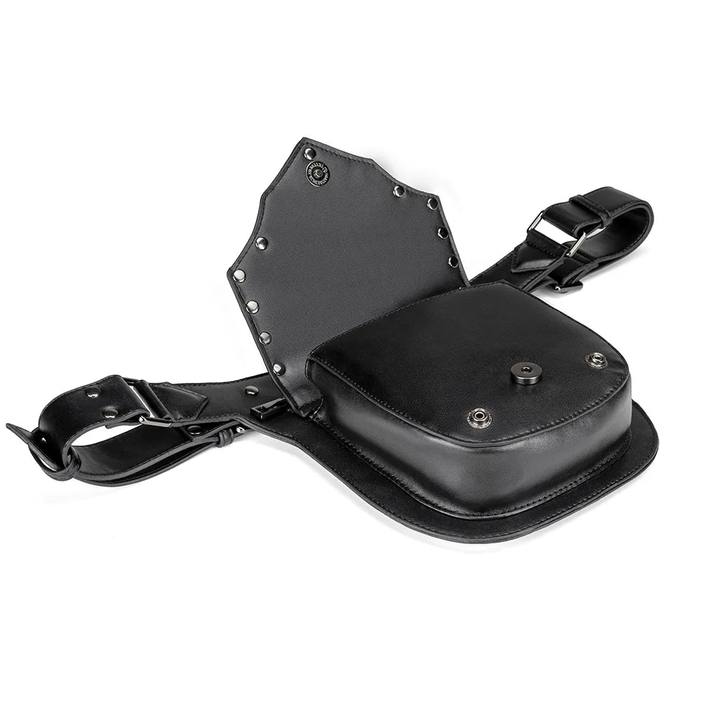 Steampunk Women's Shoulder Bag Tactical Men's Waist Bag