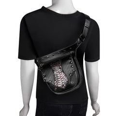 Steampunk Women's Shoulder Bag Tactical Men's Waist Bag