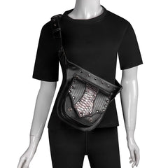Steampunk Women's Shoulder Bag Tactical Men's Waist Bag
