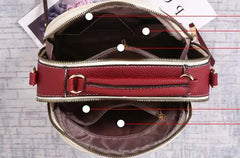Women's Crossbody Bag with Belt Decoration