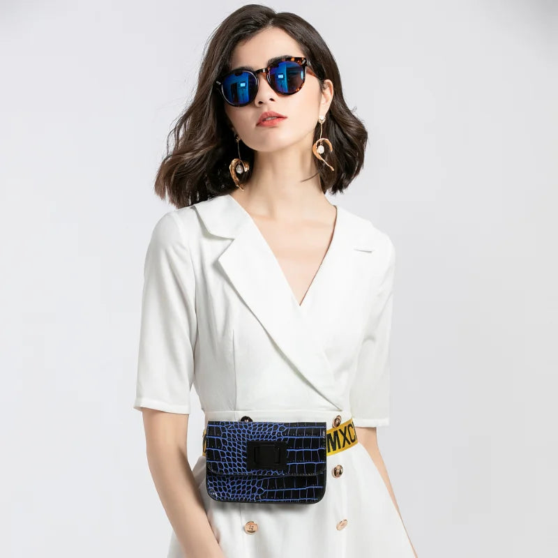 Women's Cross-Body Waist Bag, Versatile Chest Bag