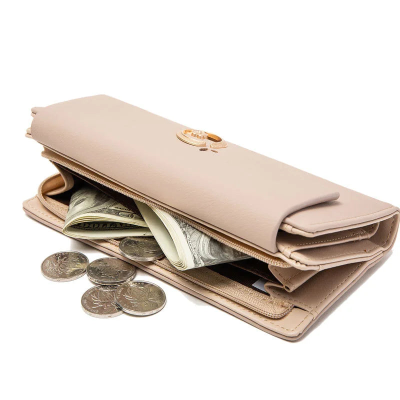 Women's Zipper Wallet Small Fresh Fashionable Flip