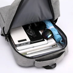 Nylon Causal Travel Business Unisex College Laptop Backpack