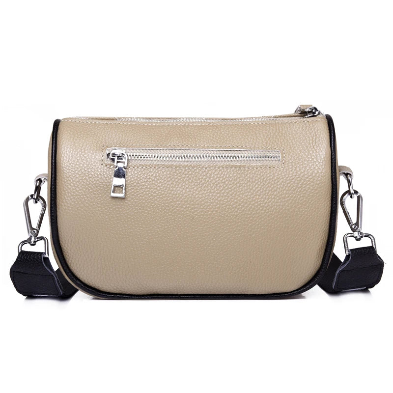 Geniune Leather Crossbody Shoulder Bag Multi-function