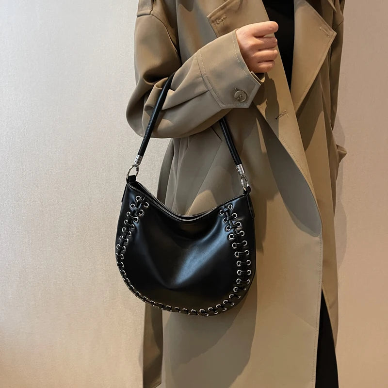 Soft Messager Women Shoulder Bag Travel PU Leather Top Leisure