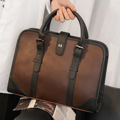 Newhotstacy Bag Men's Handbag Business Briefcase Tote