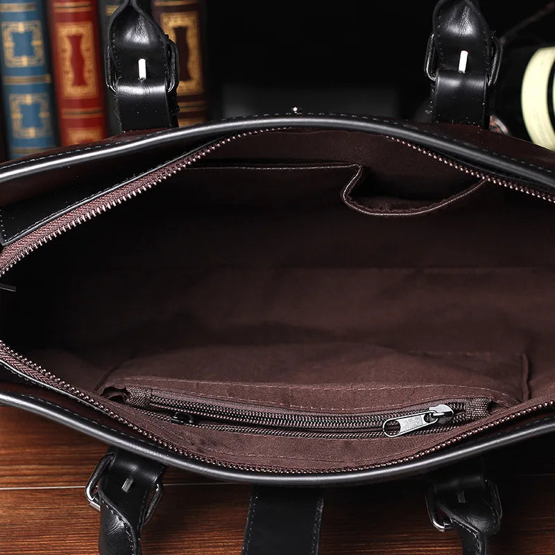 Newhotstacy Bag Men's Handbag Business Briefcase Tote