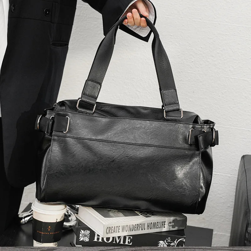 Men's Crossbody Bag Leisure Large Capacity Fitness Handbag