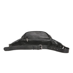 Men's Rivet Chest Bag Small Cross Body Waist Bag