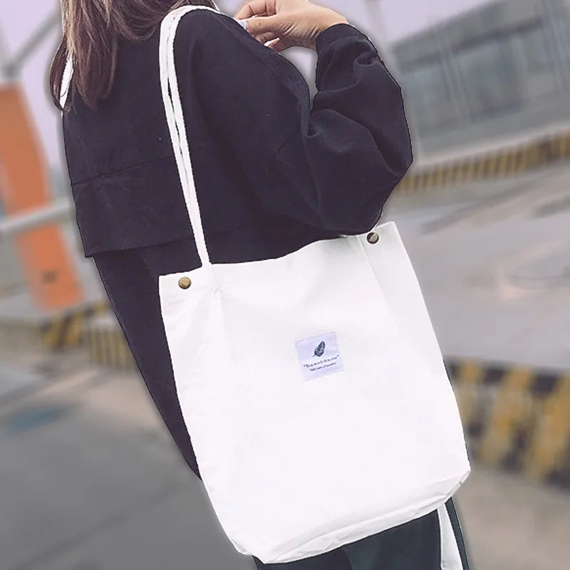 Newhotstacy Bag 09122021 Ladies Canvas Shoulder Tote Bag