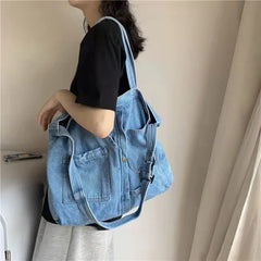 Newhotstacy Large Capacity Canvas Bag for Women