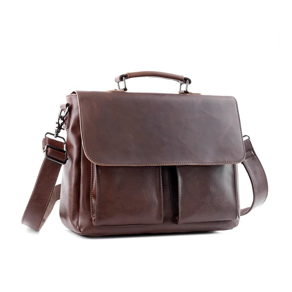 Newhotstacy Men's Handbag Messenger Bag Briefcase Single Shoulder Bag