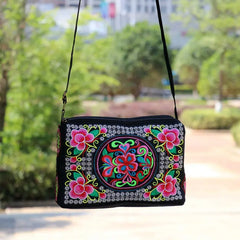 Floral Embroidered Small Shoulder&Crossbody bags