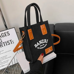 Canvas Messenger Bag Women's Handbag