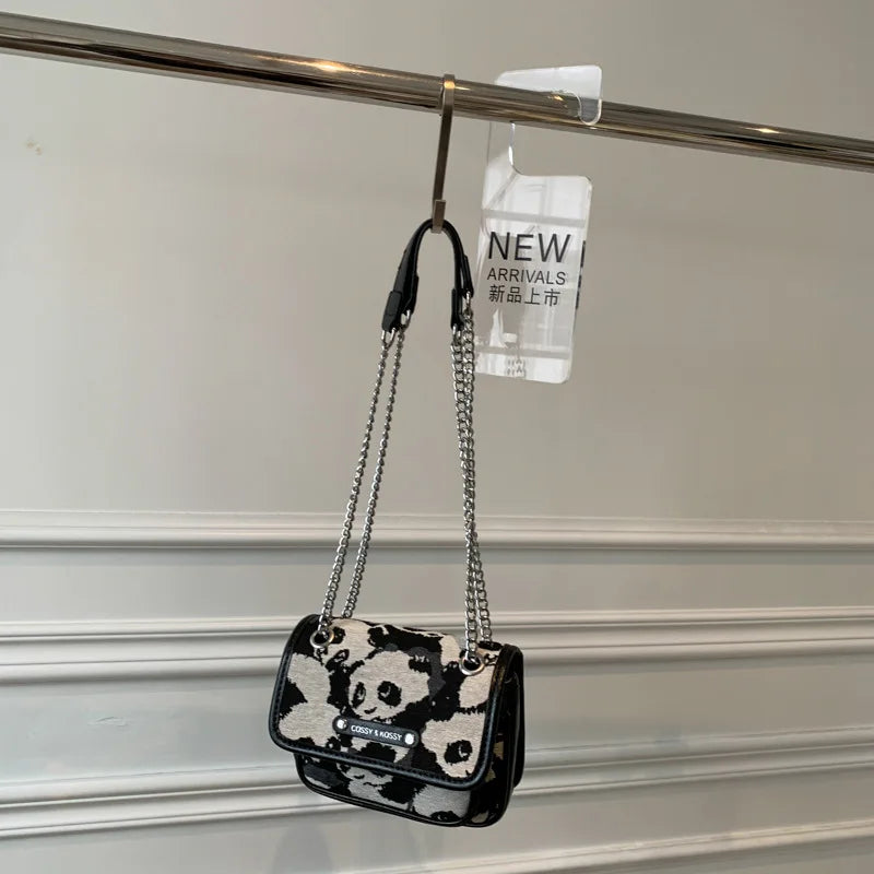 Niche Chain Armpit Bag Female Girls' Shoulder Bag Texture Small Square Bag