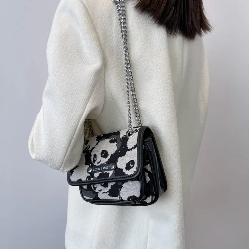 Niche Chain Armpit Bag Female Girls' Shoulder Bag Texture Small Square Bag