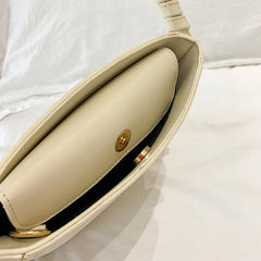 Summer Retro PU Leather Messenger Bag Bucket Bag