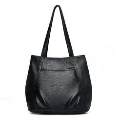 Texture Print Single Shoulder Bag Large Capacity Tote Women's Bags